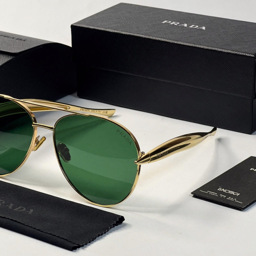 Prada 25008 Gold Green