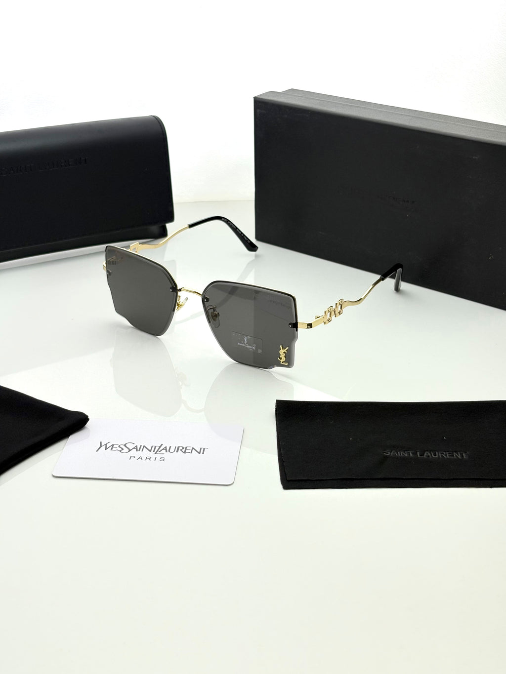 Ysl 24017 Golden Black
