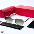 Cartier 8171 Silver Green Shaded