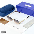 Gucci 59011 Gold Brown Shaded