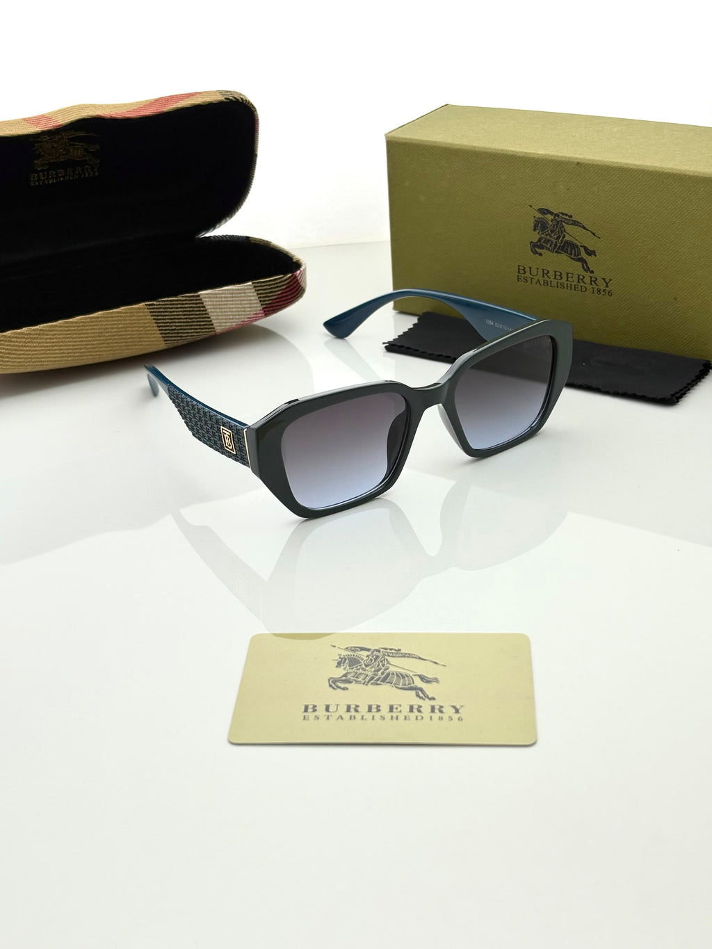Burberry 3354 Green Blue Shaded